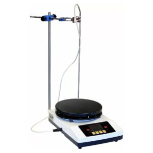 Agitador magnético PID de 1.5 galones con placa calefactora de 9", 350 °C y 2000 RPM